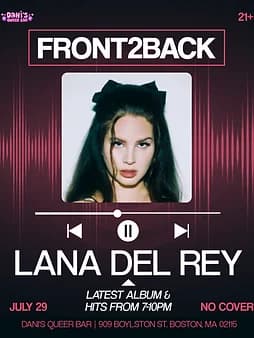 Front2back: Lana Del Rey
