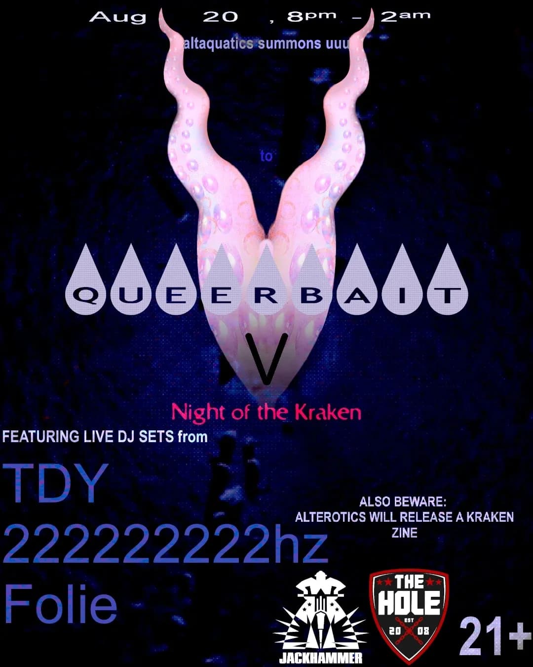 Alterotics Presents: Queerbait V: Night of the Kraken