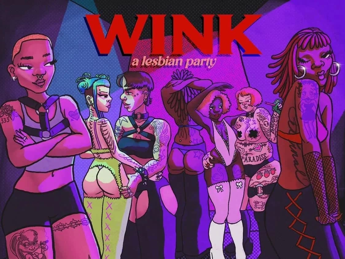 Wink: Lesbian Leather & Lace