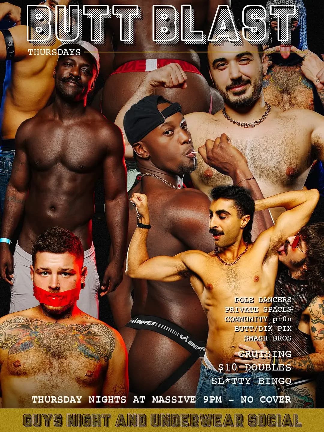 Butt Blast: Guys Underwear Social