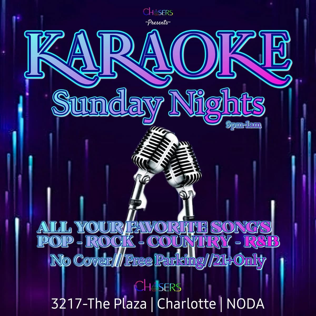 Karaoke Night at Chasers