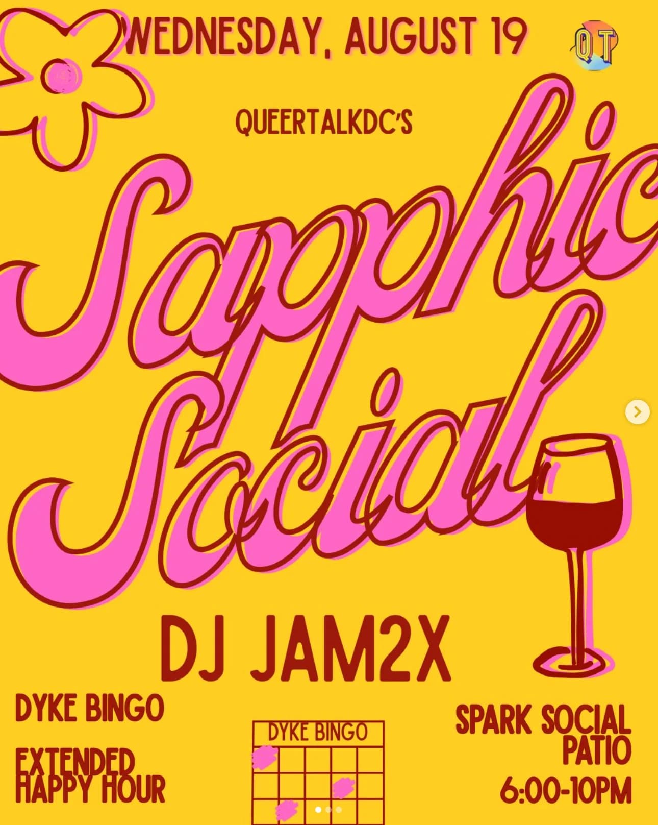 Sapphic Social by Queertalk DC