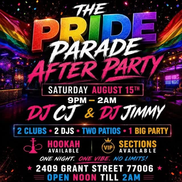 The Pride Parade After Party