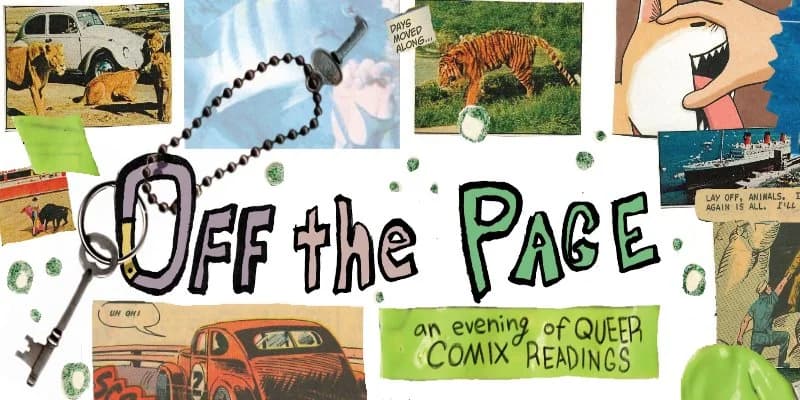 Off the Page a Night of Queer Comix Readings