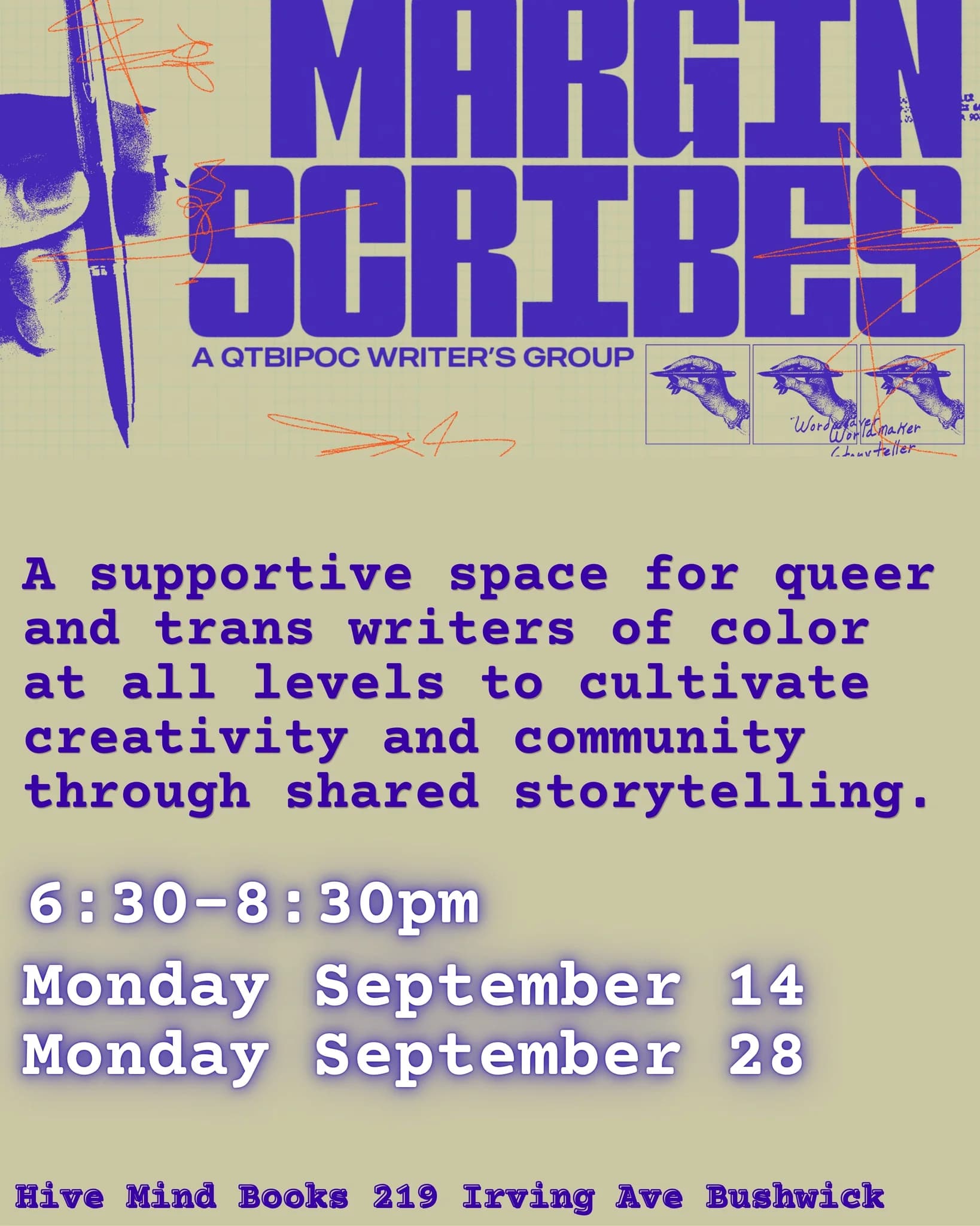Margin Scribes: A Qtbipoc Writers' Collective