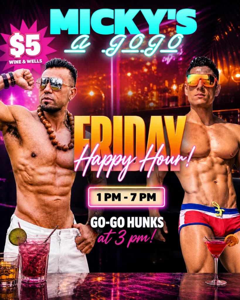 Micky's A Gogo Happy Hour
