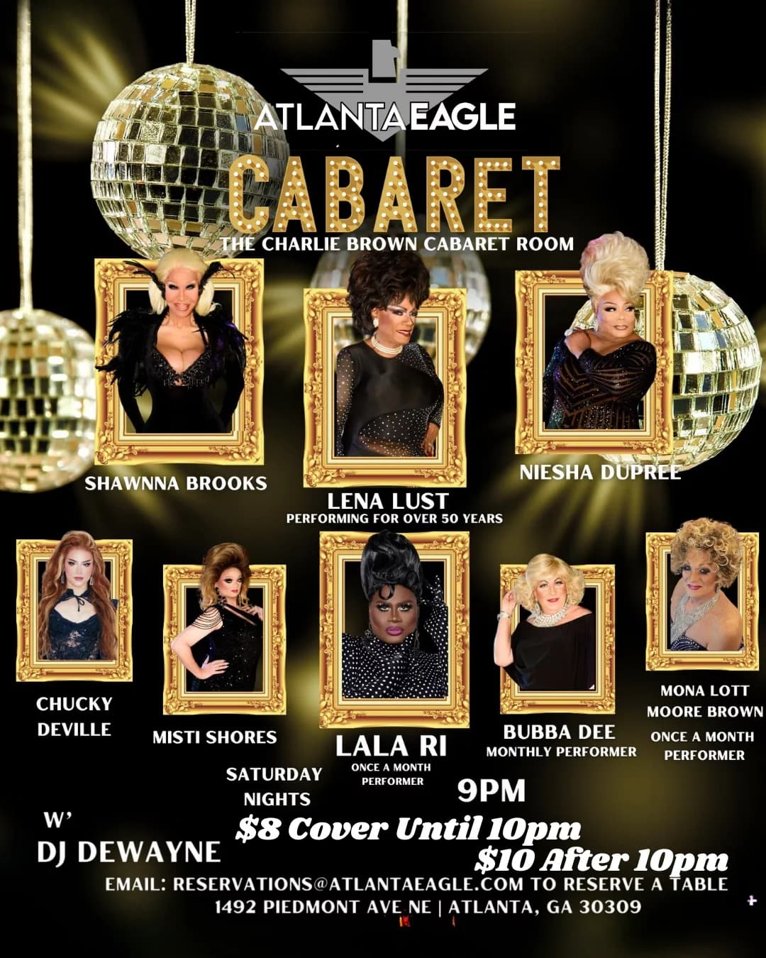 Cabaret Saturdays