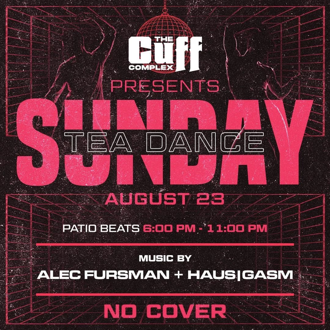 Sunday Tea Dance: Alec Fursman | haus|GASM