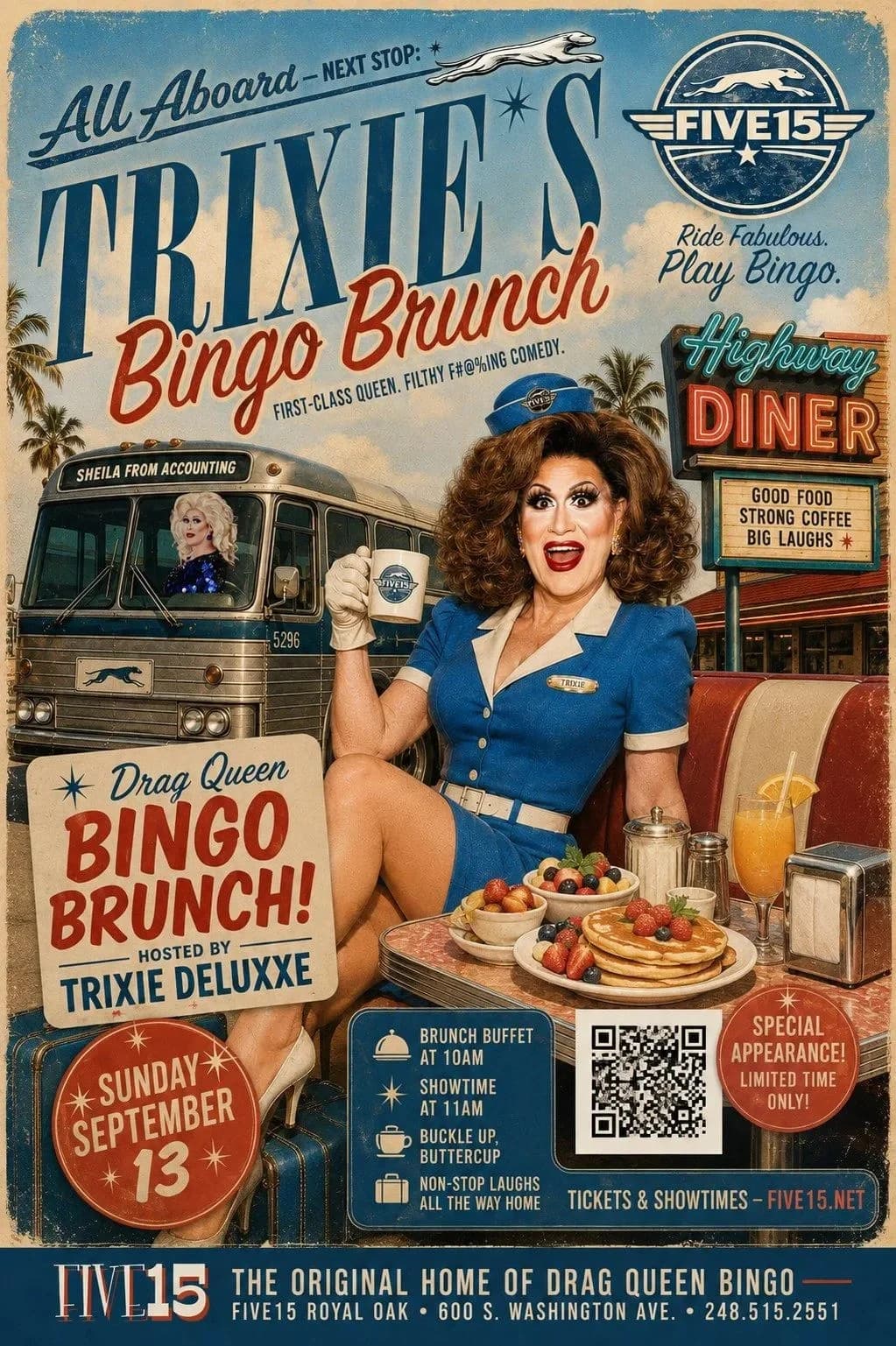 Trixie Deluxxe's Homecoming: Drag Queen Bingo Brunch