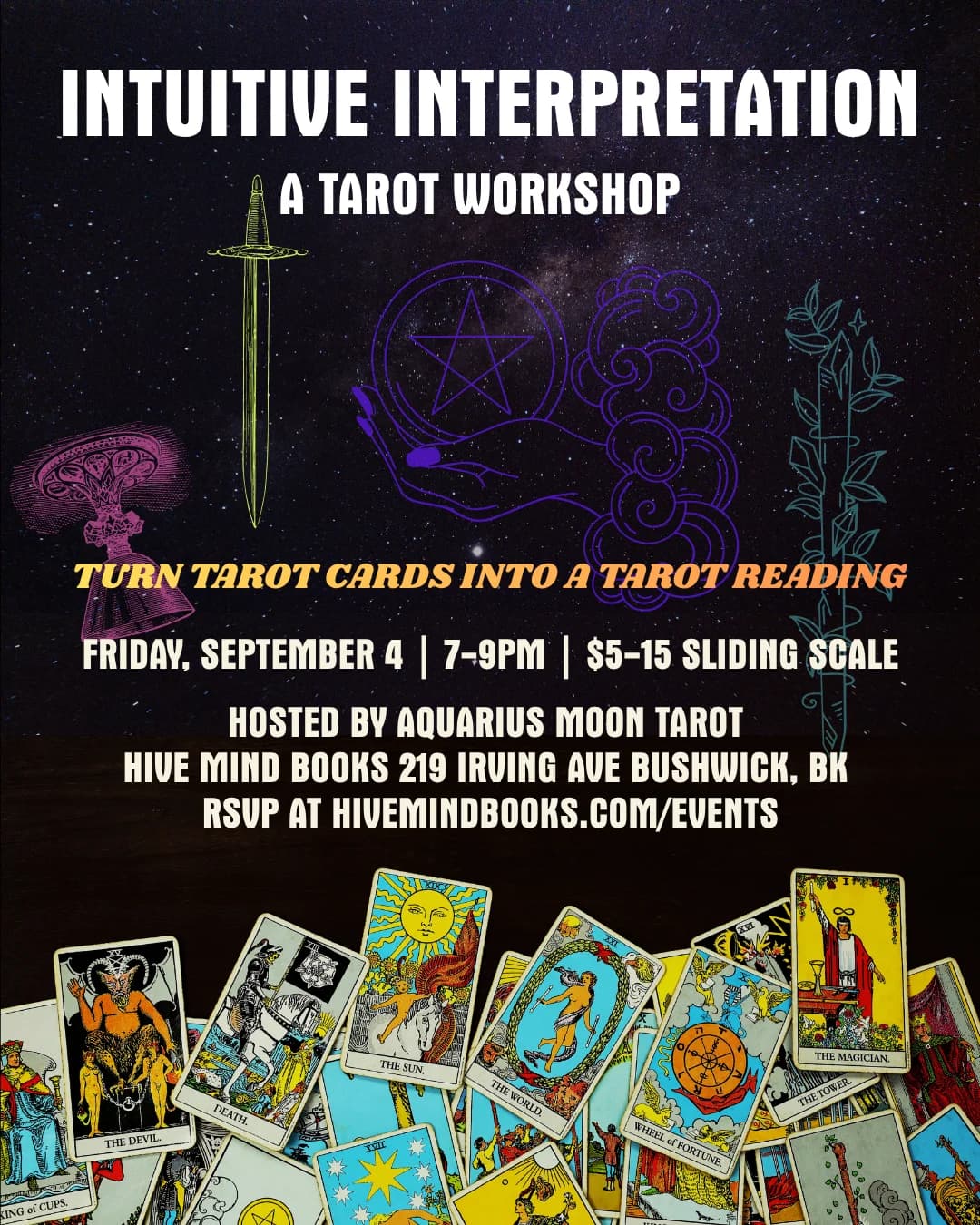 Intuitive Interpretation: A Tarot Workshop