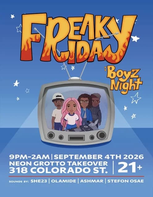 Boyz Night Neon Grotto Takeover