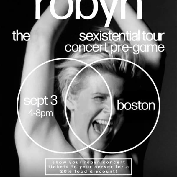 Robyn Concert Pre Party