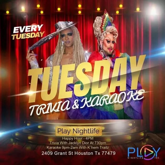 Play Nightlife Tuesday: Trivia & Karaoke