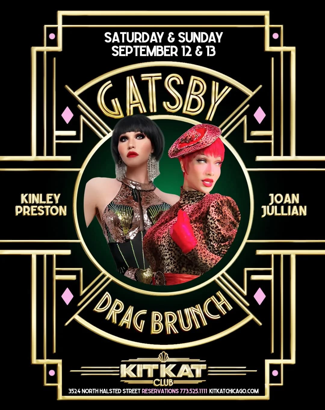 The Gatsby Bottomless Drag Brunch