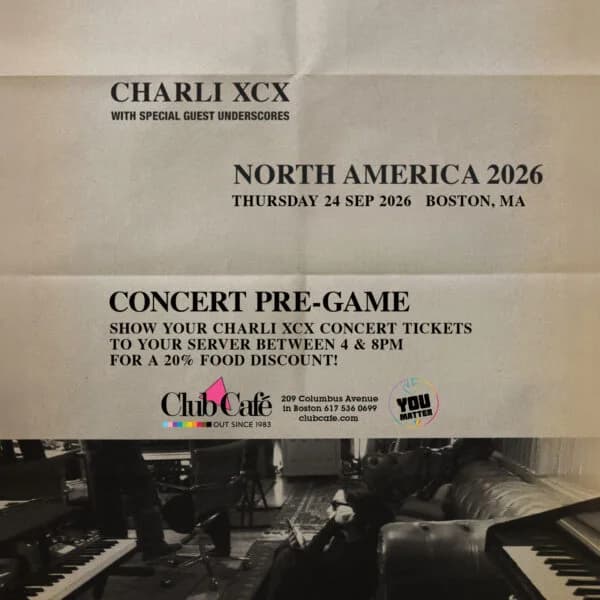 Charli XCX Concert Pre Party