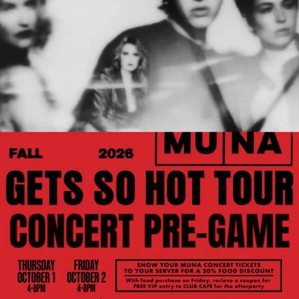 MUNA Concert Pre Party