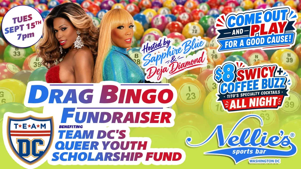 Team DC Drag Bingo Fundraiser