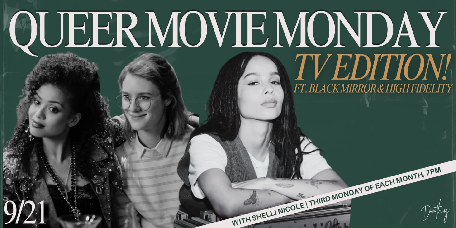 Queer Movie Monday: TV Edition ft. Black Mirror & High Fidelity