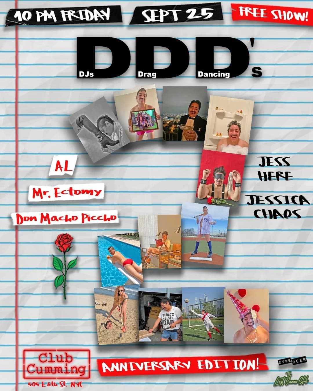 Triple D's: DJ's Drag & Dancing!