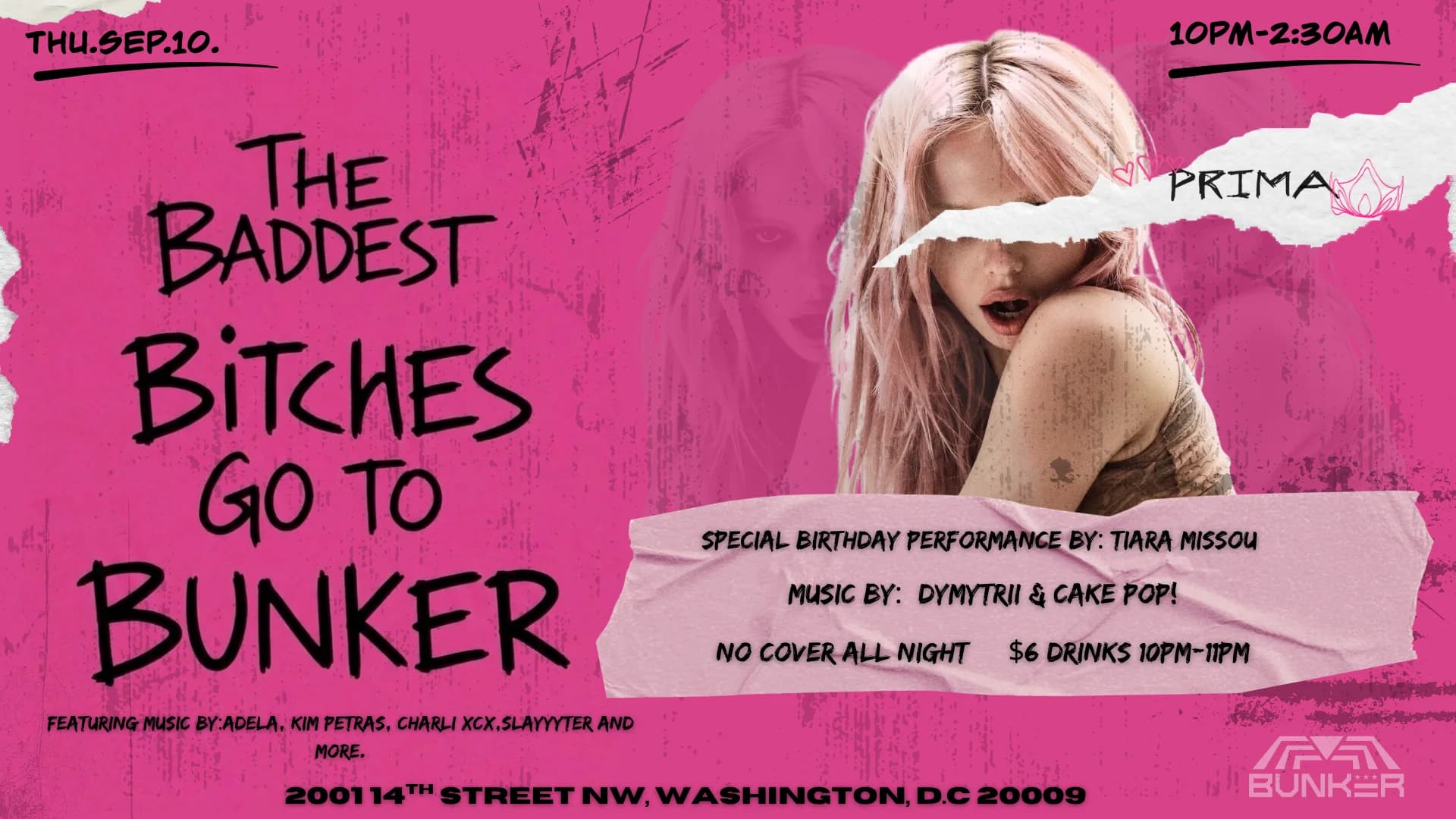 The Baddest Bitches Go to Bunker with Dymytrii & Cake Pop!