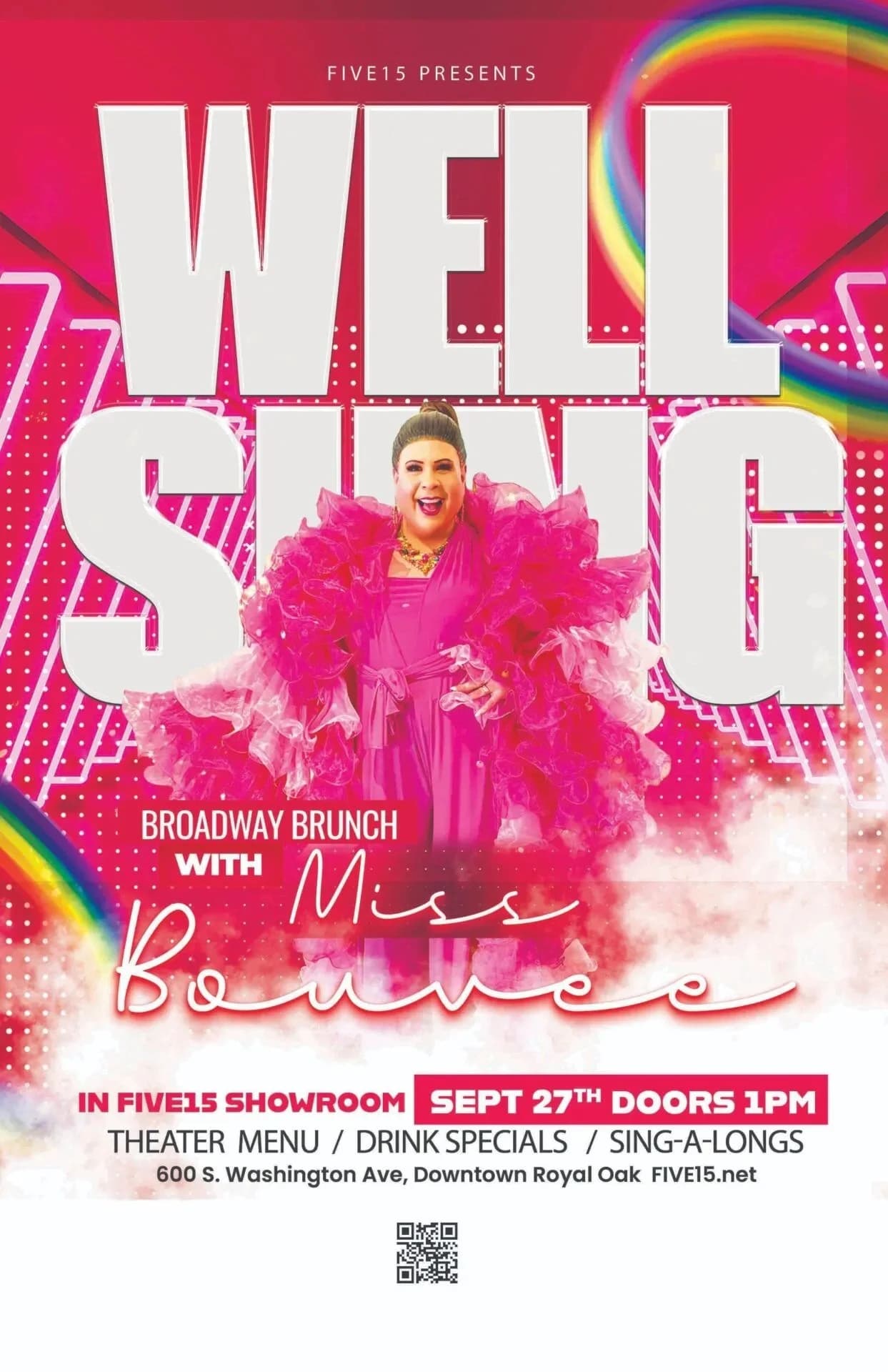 Well Sung: Broadway Brunch with Miss Bouvee