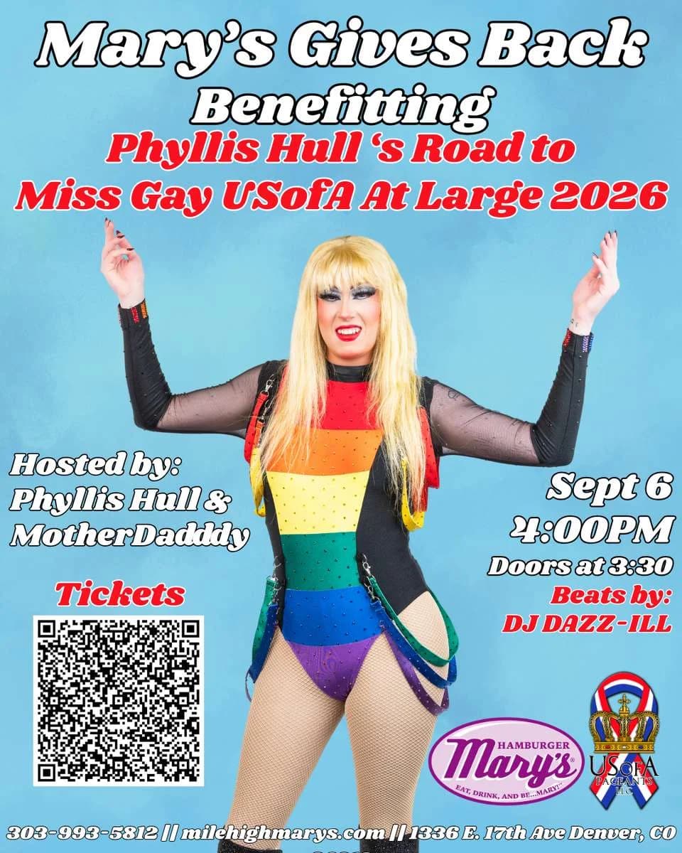 Mary's Gives Back: Phyllis Hull's Road to Nationals for Miss Gay USofA At Large 2026