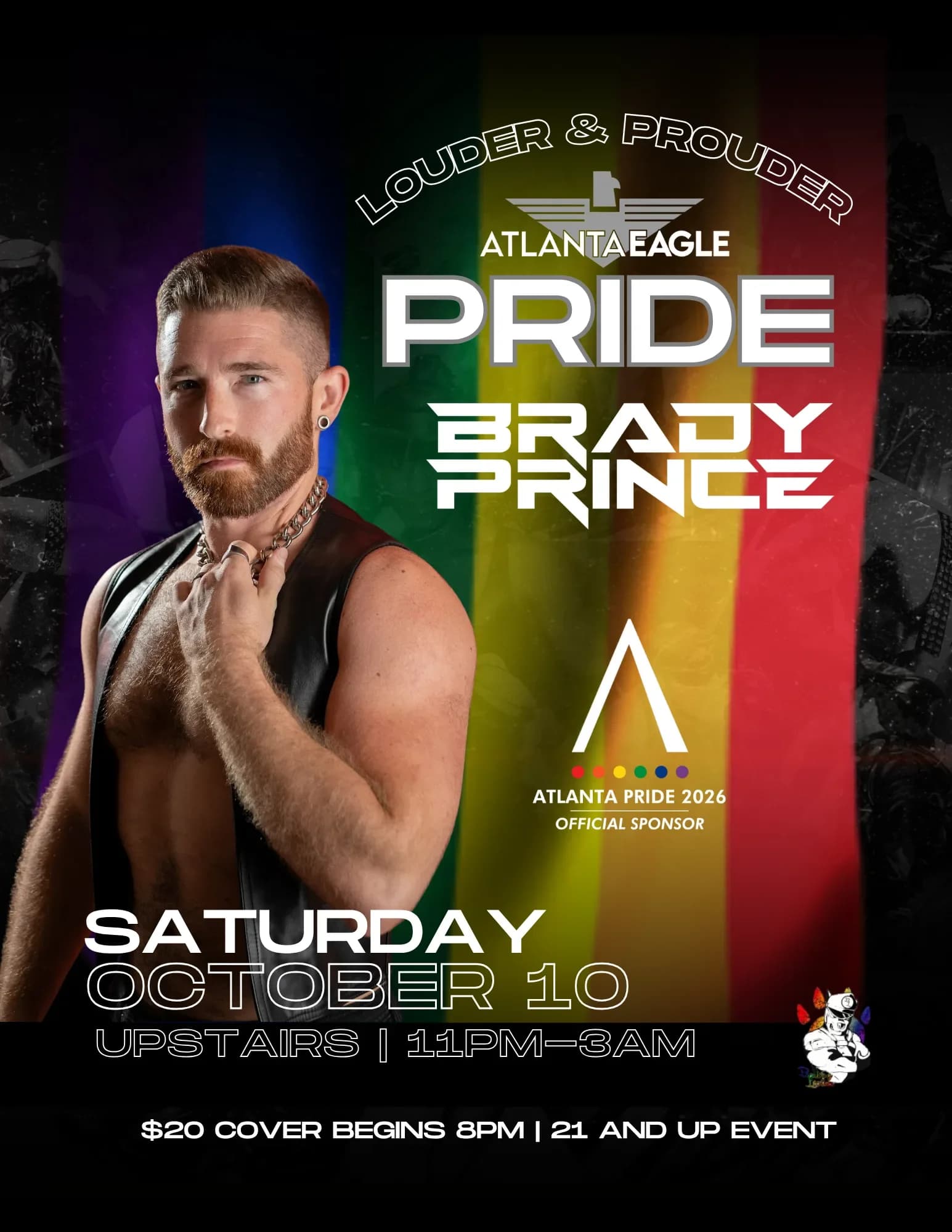 Brady Prince Atlanta Pride 2026: Louder & Prouder