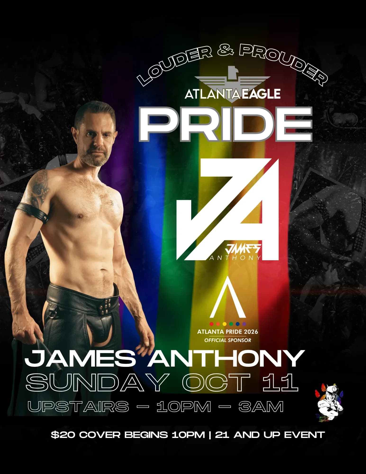 James Anthony Atlanta Pride 2026: Louder & Prouder