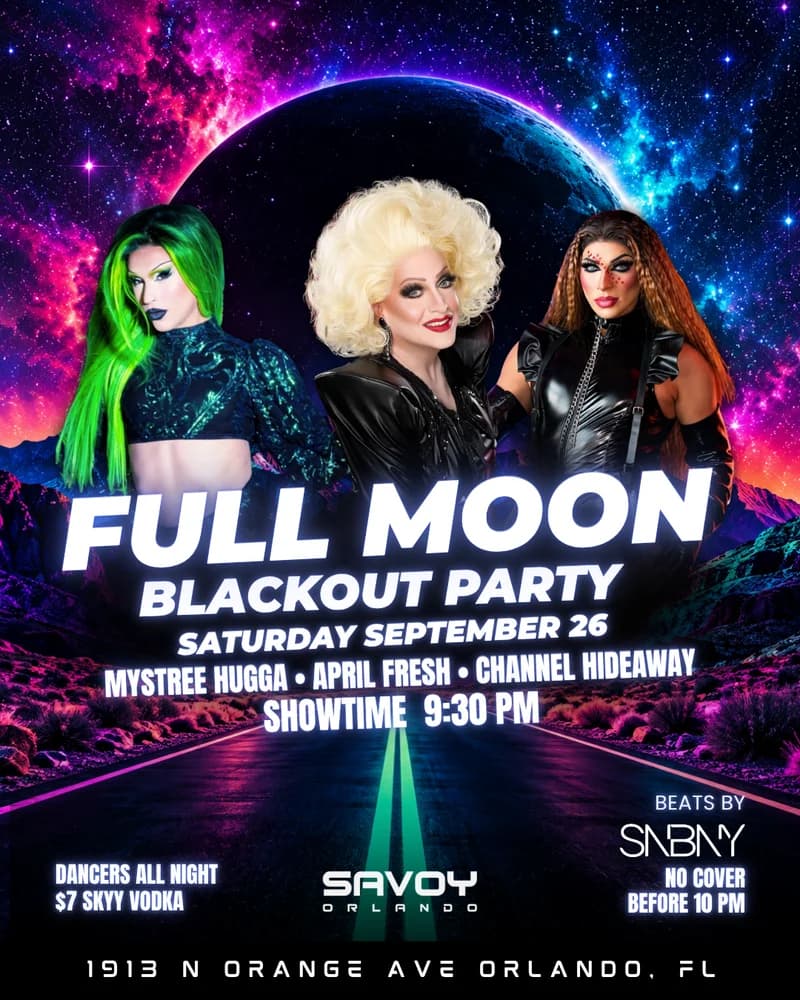 Full Moon Blackout Party Drag Show