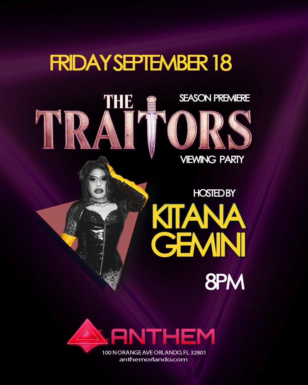 The Traitors Season Premiere Viewing Party: Hosted by Kitana Gemini