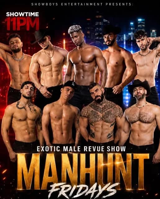 Manhunt Male Revue Show