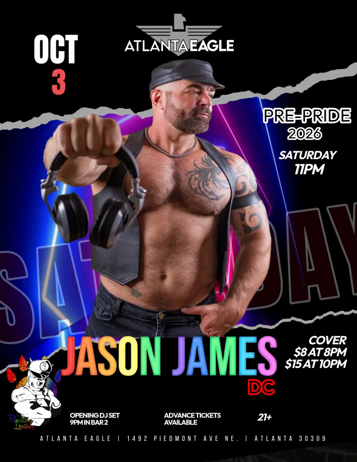 Pre Pride with Jason James