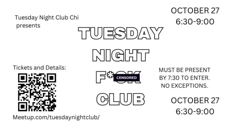 Tuesday Night F**k Club!