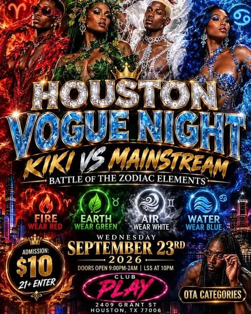 Vogue Night: Kiki vs Battle of the Zodiac