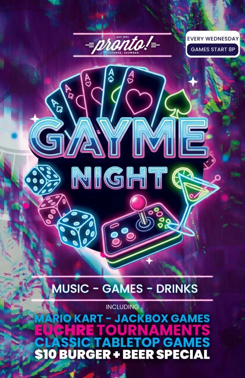 Wednesday Gayme Night