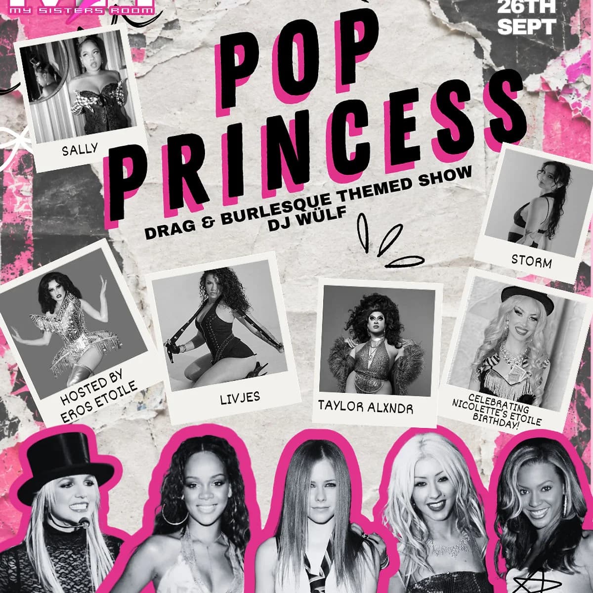 Pop Princess Drag & Burlesque Show