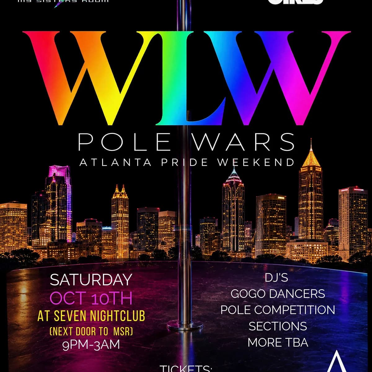 2ND Venue; Pride party for the ladies hosted by Msr and Dj M at Seven