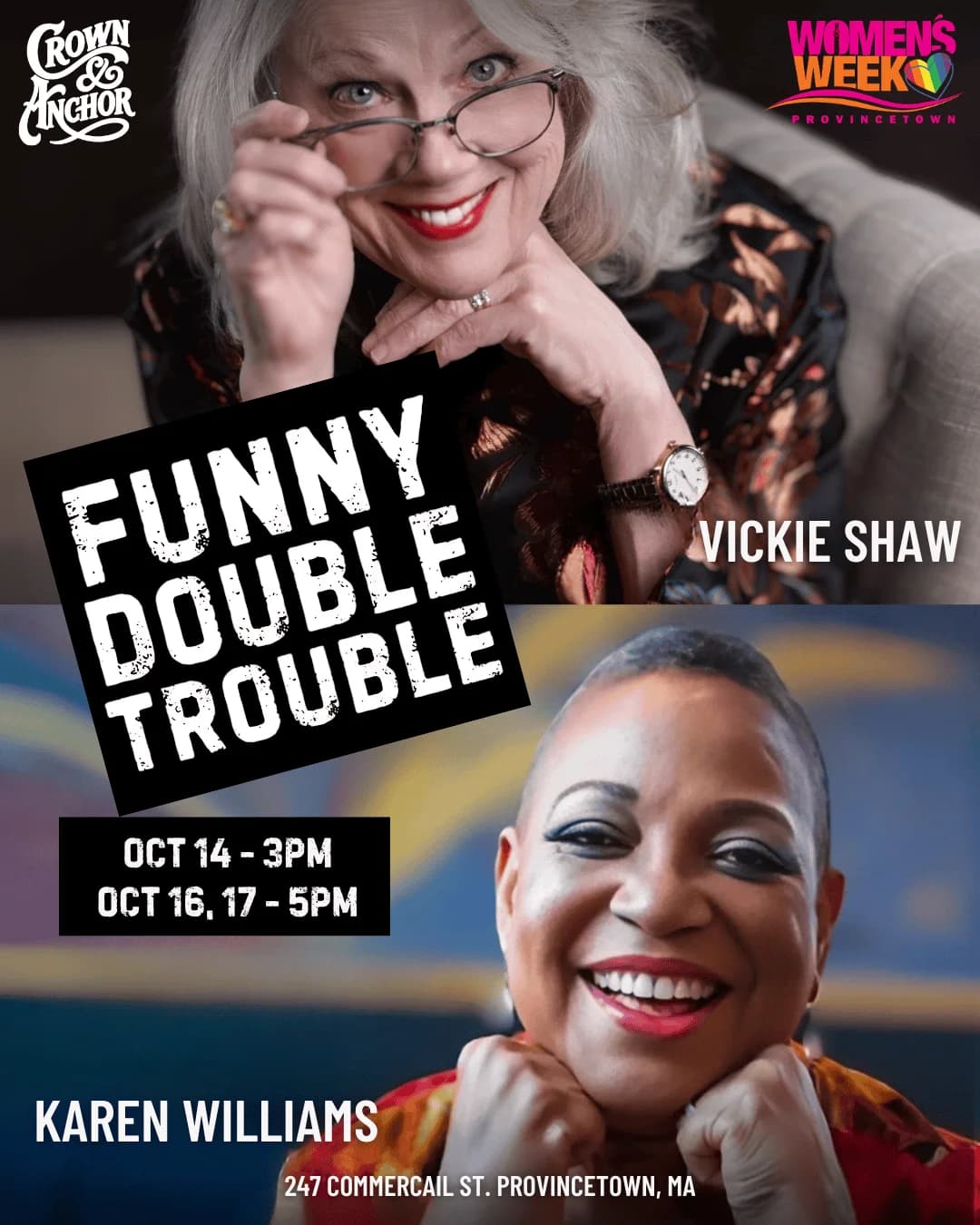 Funny Double Trouble Women's Week