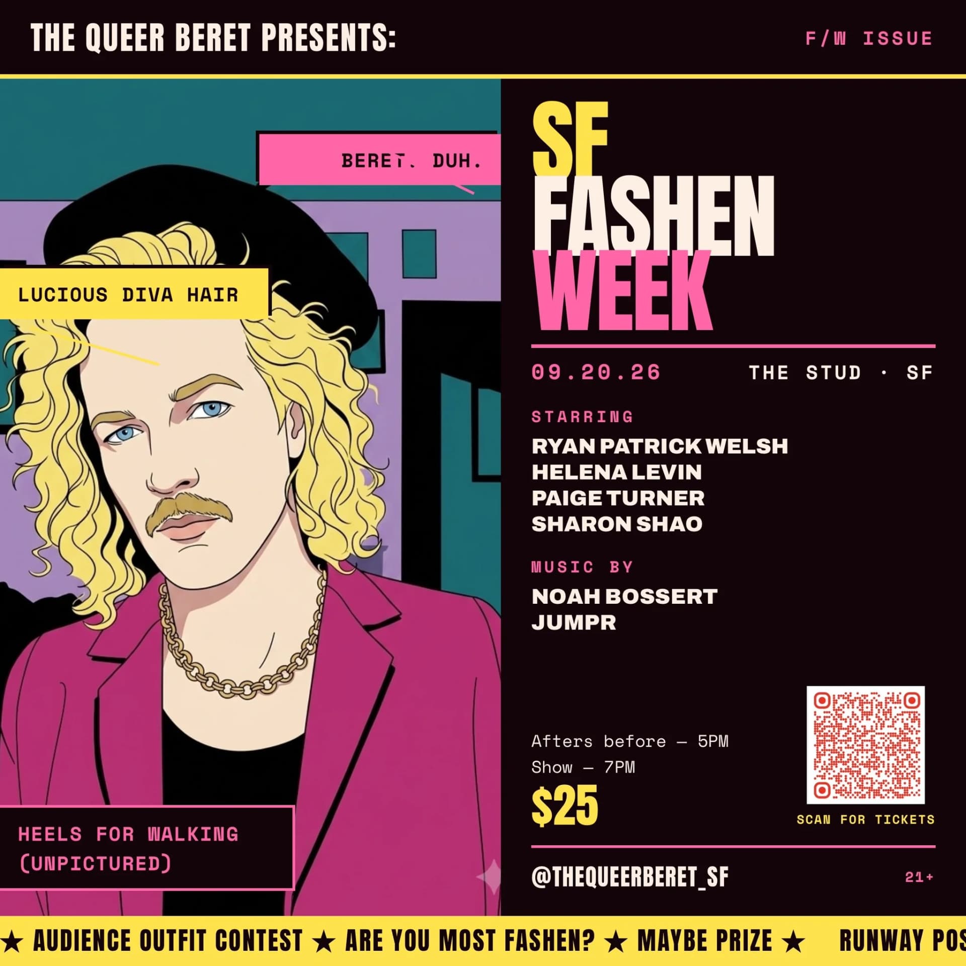 Queer Beret Presents: SF Fashen Week