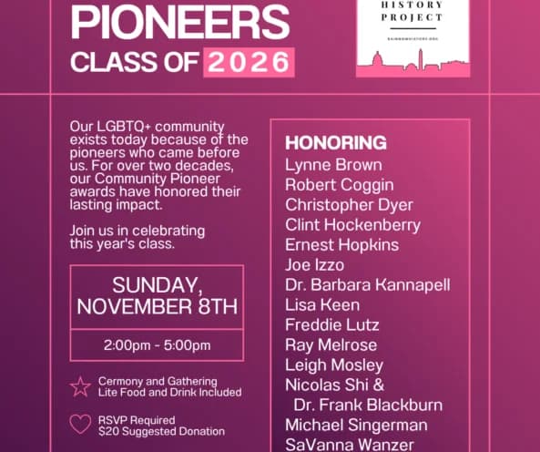 Community Pioneers Class of 2026 Ceremony + Gathering