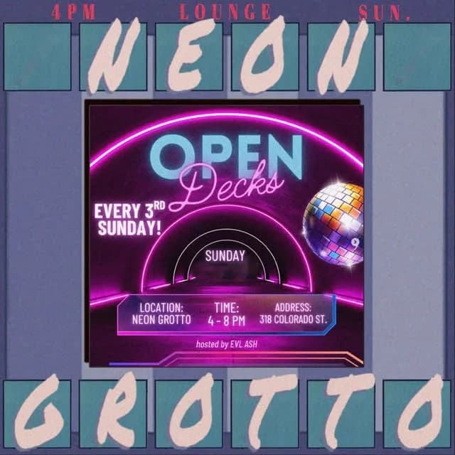 Open Decks Sunday