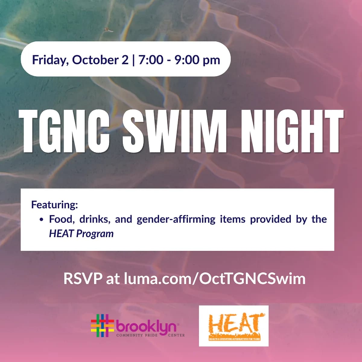 Tgnc Swim Night