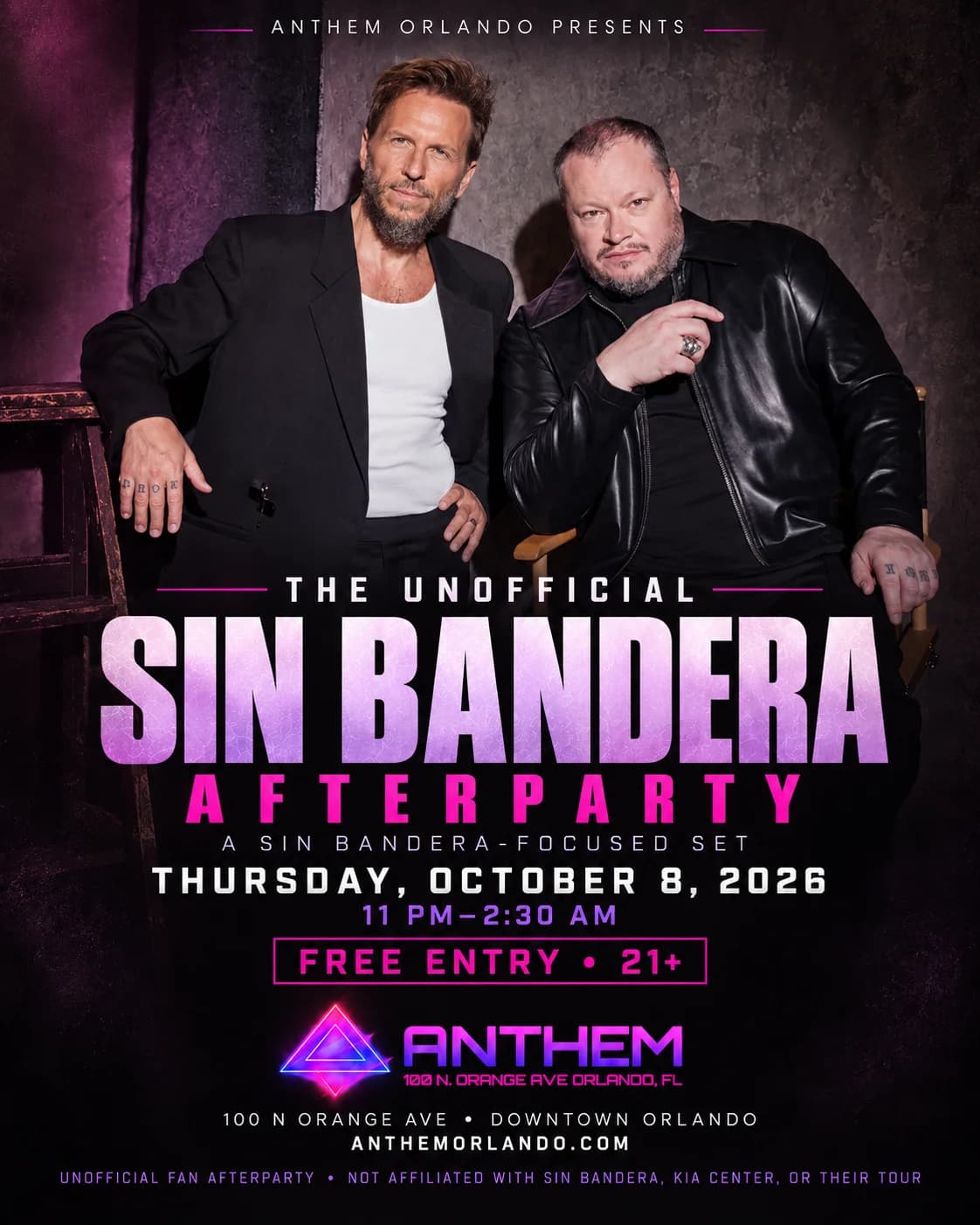 The Unofficial Sin Bandera Afterparty