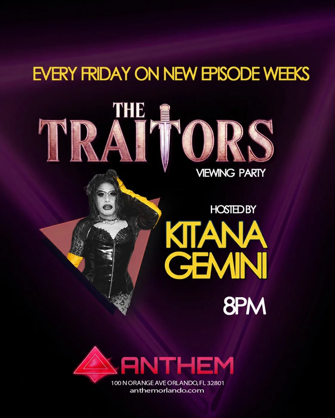 The Traitors Viewing Party Hosted by Kitana Gemini