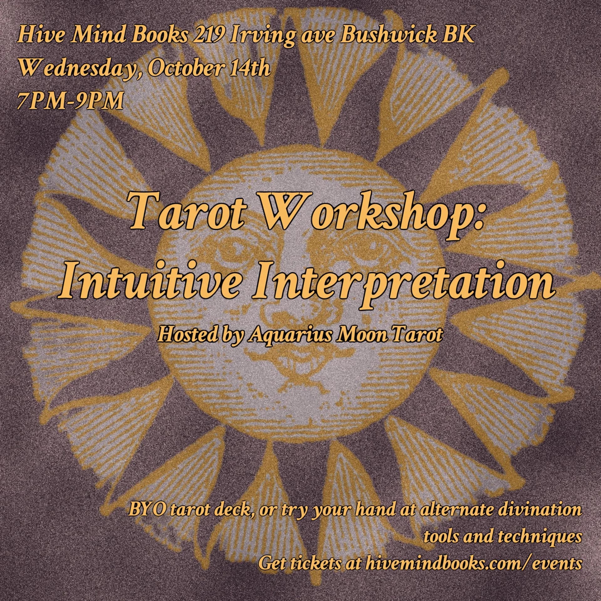 Intuitive Interpretation: A Tarot Workshop