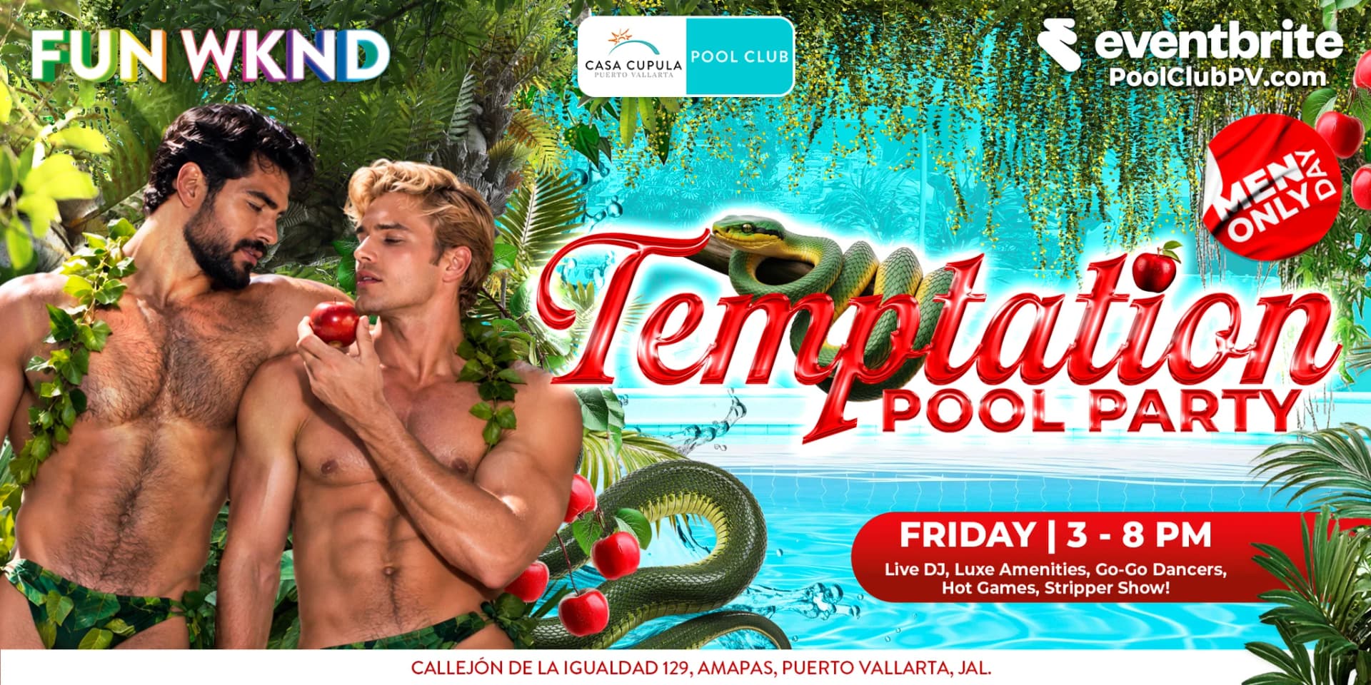 Temptation Pool Party | Fridays