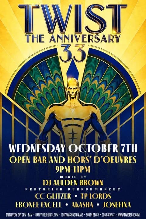 Twist's 33rd Anniversary