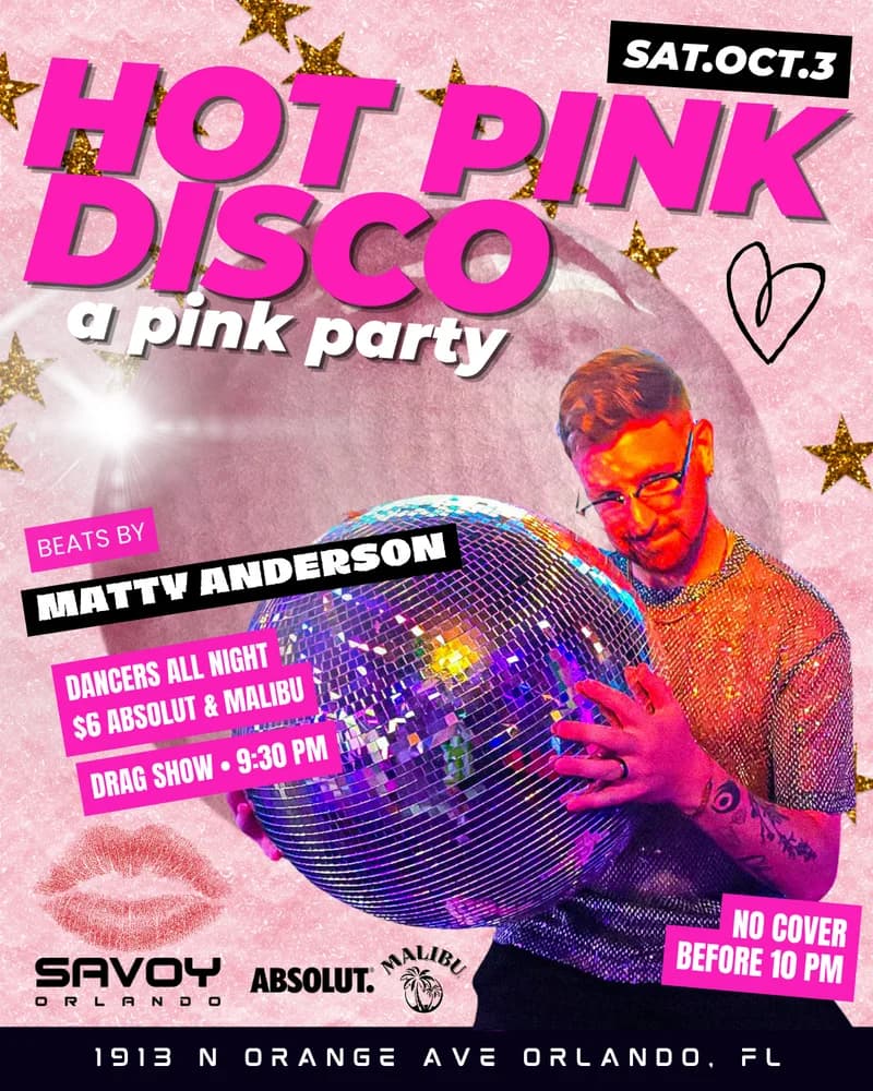 Hot Pink Disco: Beats by Matty Anderson