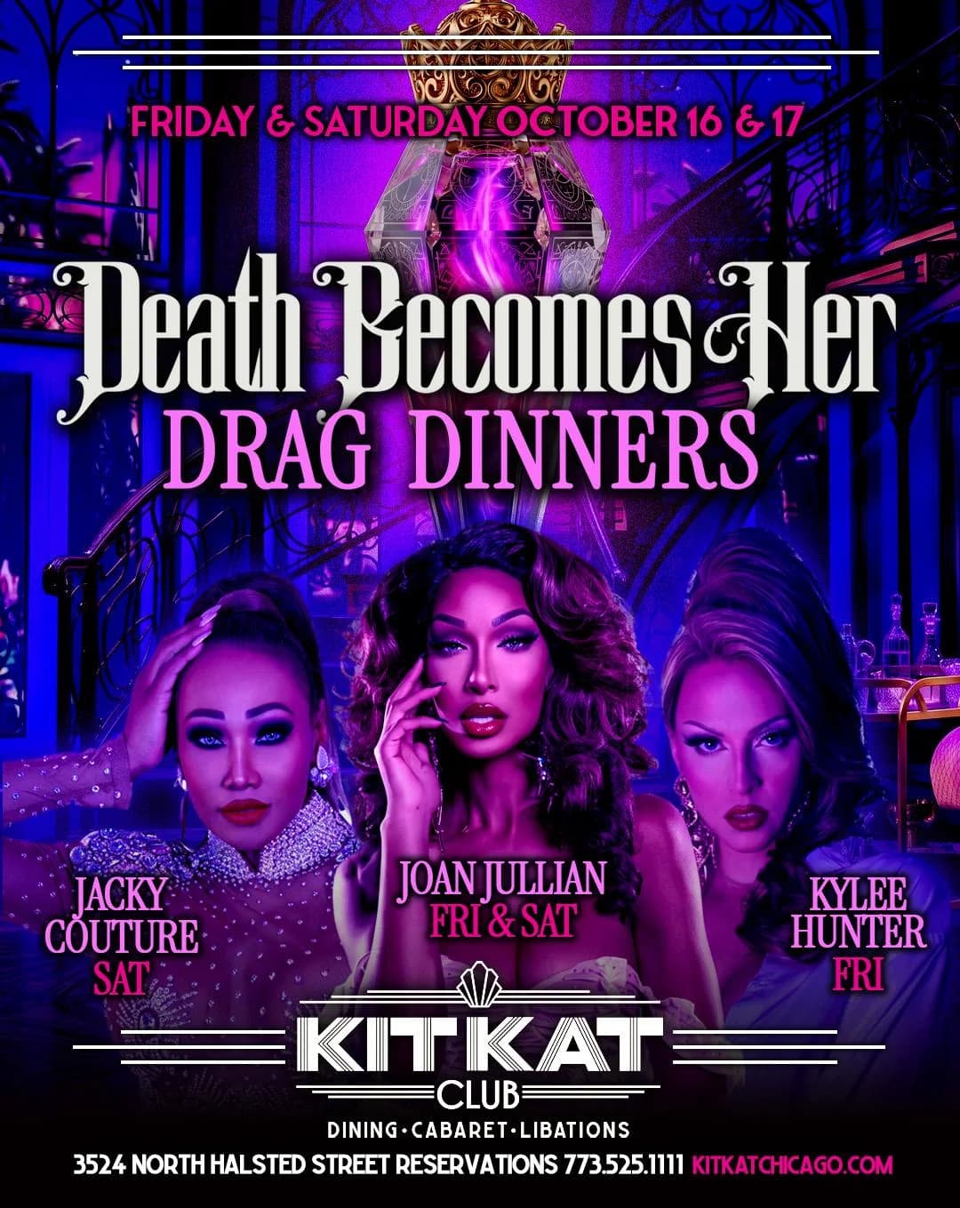 Death Becomes Her Drag Dinner