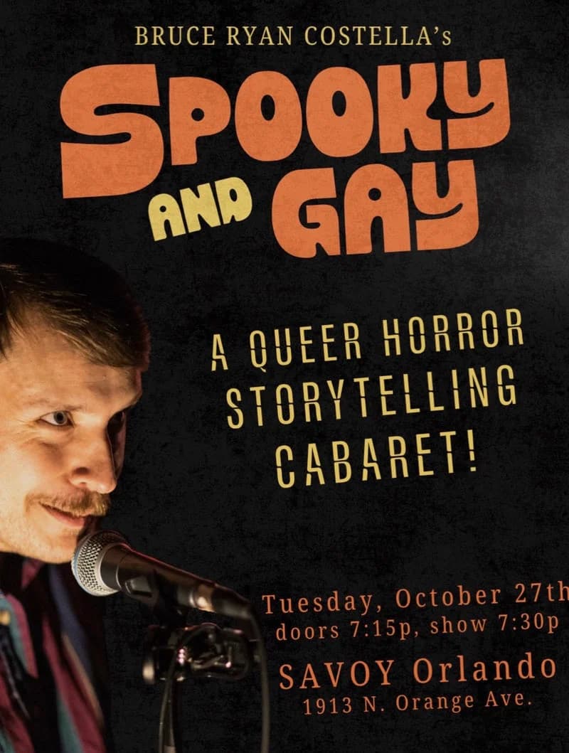 Spooky and Gay: A Queer Horror Storytelling Cabaret